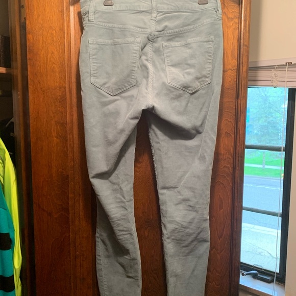 J. Crew Pastel Blue Corduroy Pants - Picture 2 of 2